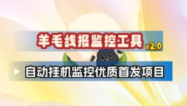 羊毛线报监控_自动挂机监控优质首发项目（26.1.8更新）-招财阁-互联网项目分享基地-创业兼职副业项目 - 网络项目库 - 互联网项目分享基地