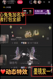 微信动态昵称_设置教程+短视频引流思路-招财阁-互联网项目分享基地-创业兼职副业项目 - 网络项目库 - 互联网项目分享基地