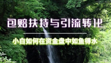 包赔扶持与引流转化_小白如何在资金盘中如鱼得水-招财阁-互联网项目分享基地-创业兼职副业项目 - 网络项目库 - 互联网项目分享基地